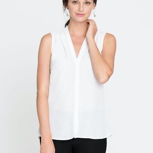 NWT Nic & Zoe Easy Day to Night Top White